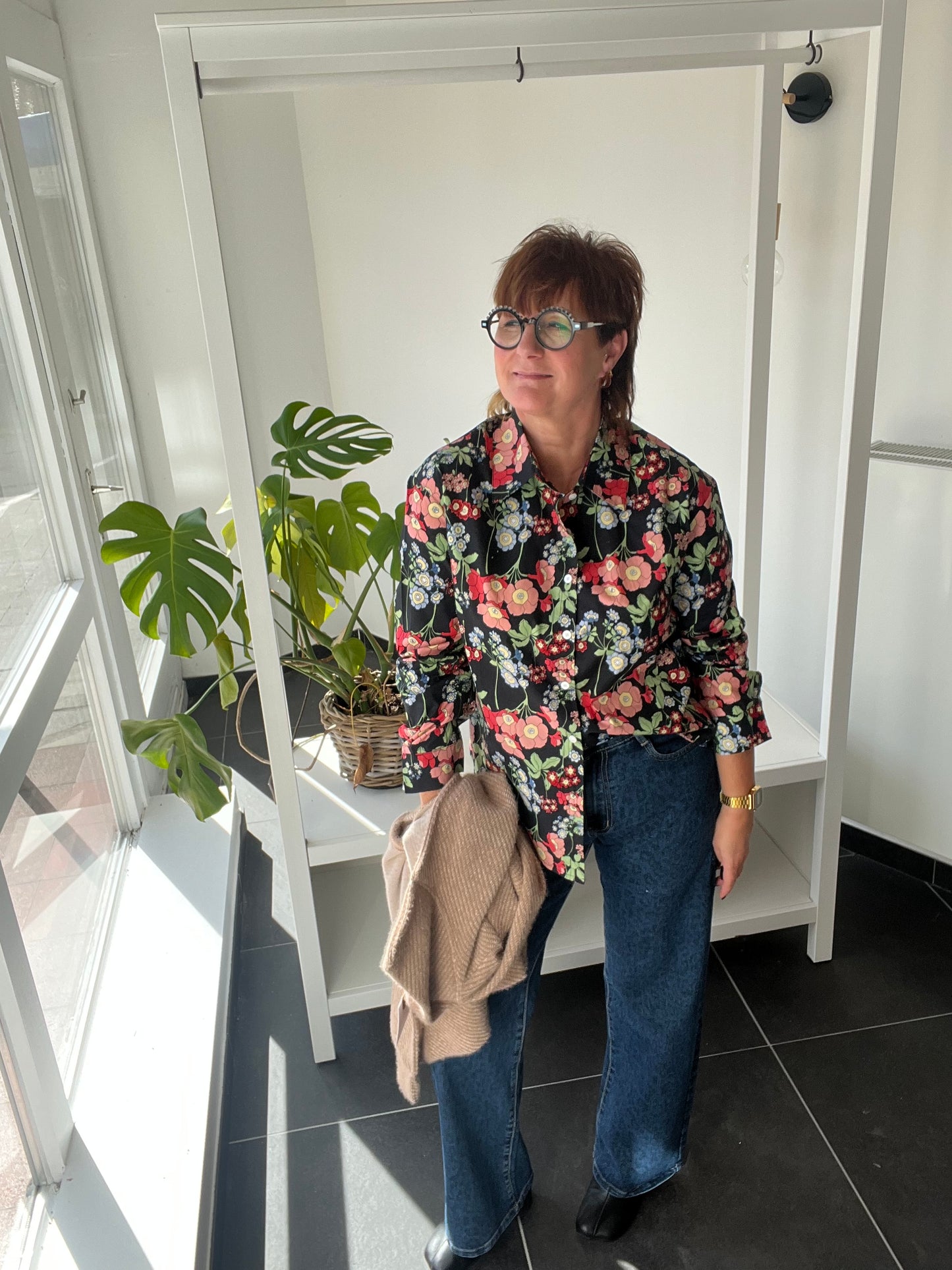 Bloes met print