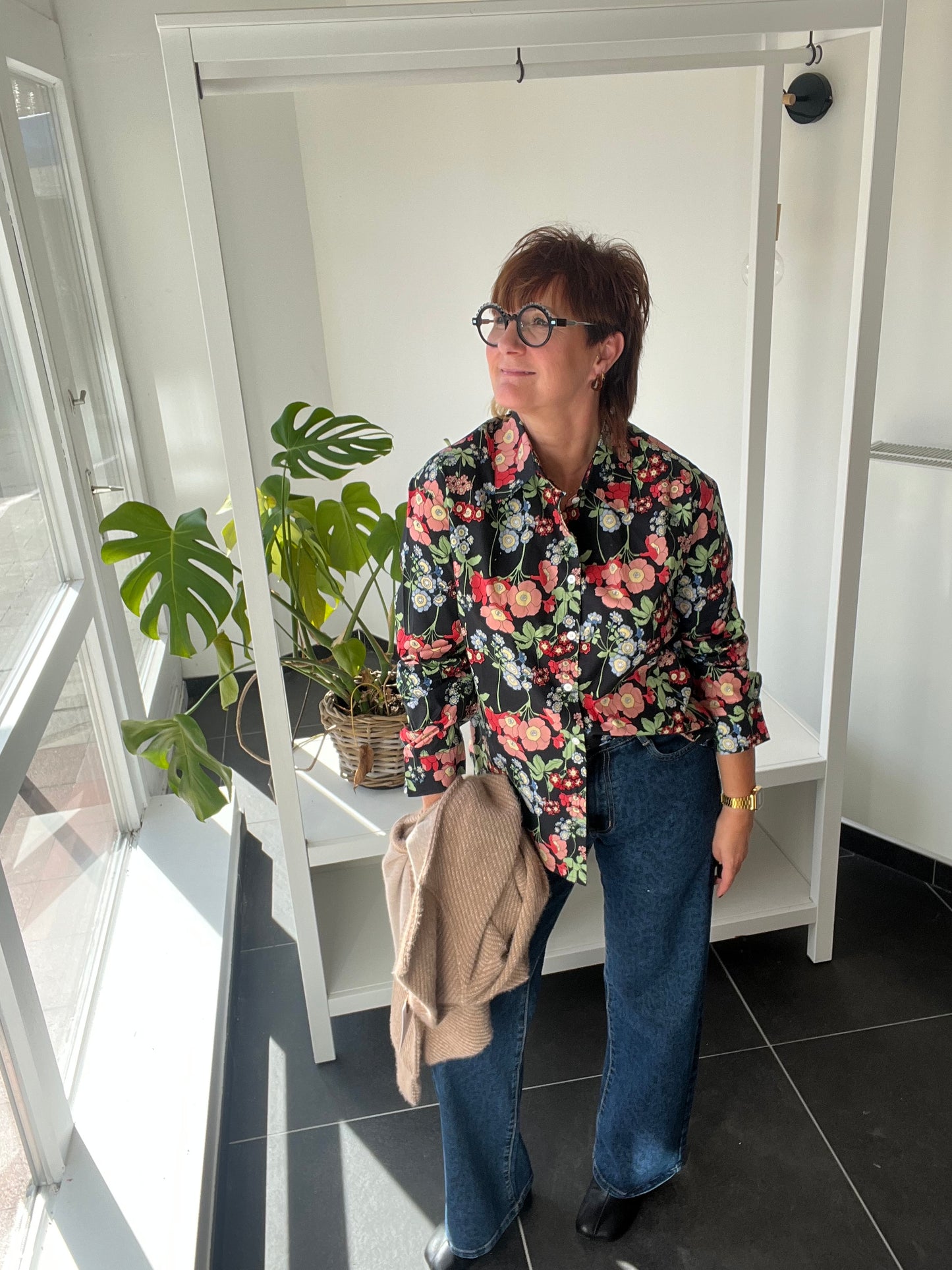 Bloes met print