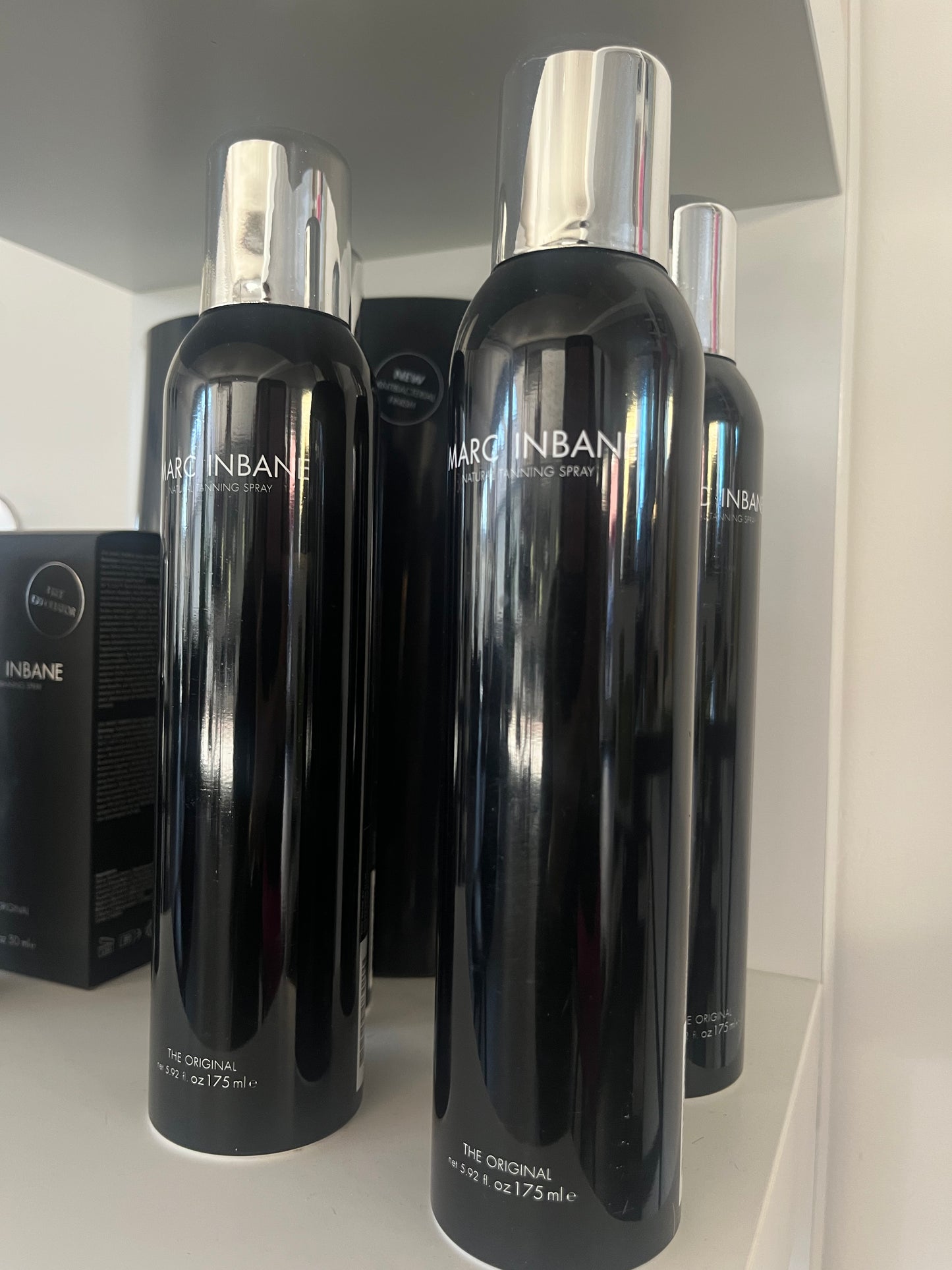 Marc Inbane tanning spray met Gratis Bodylotion