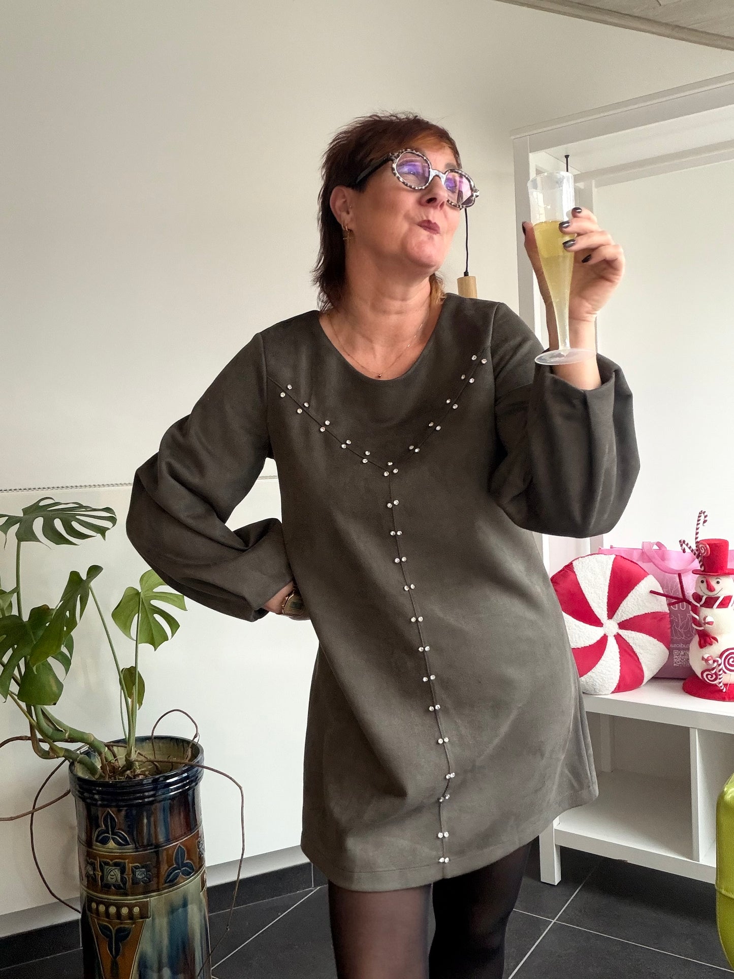 Soft Touch Dress – One Size Elegance