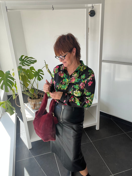 Rok in leder
