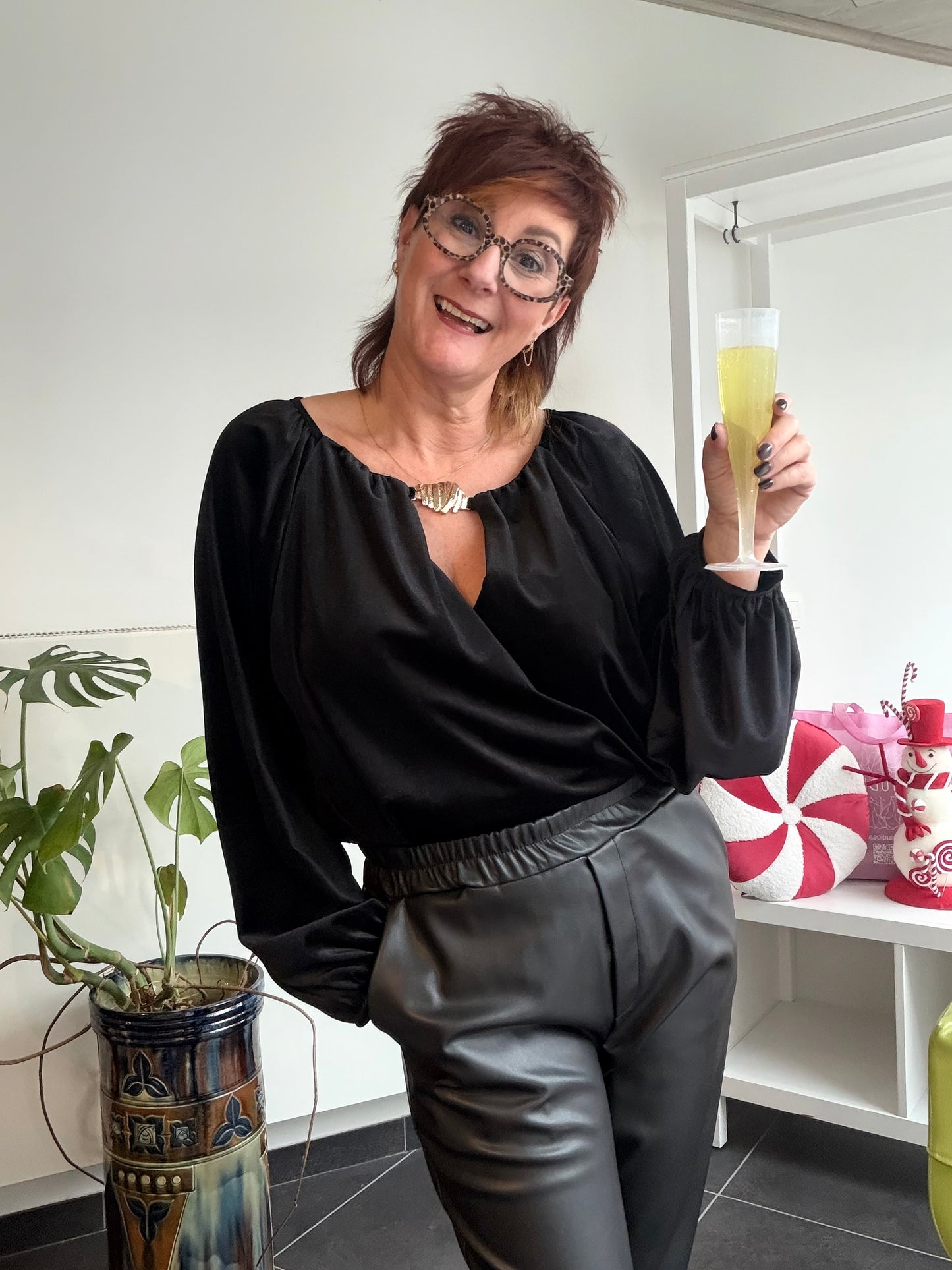 Fluweel met een hoekje af