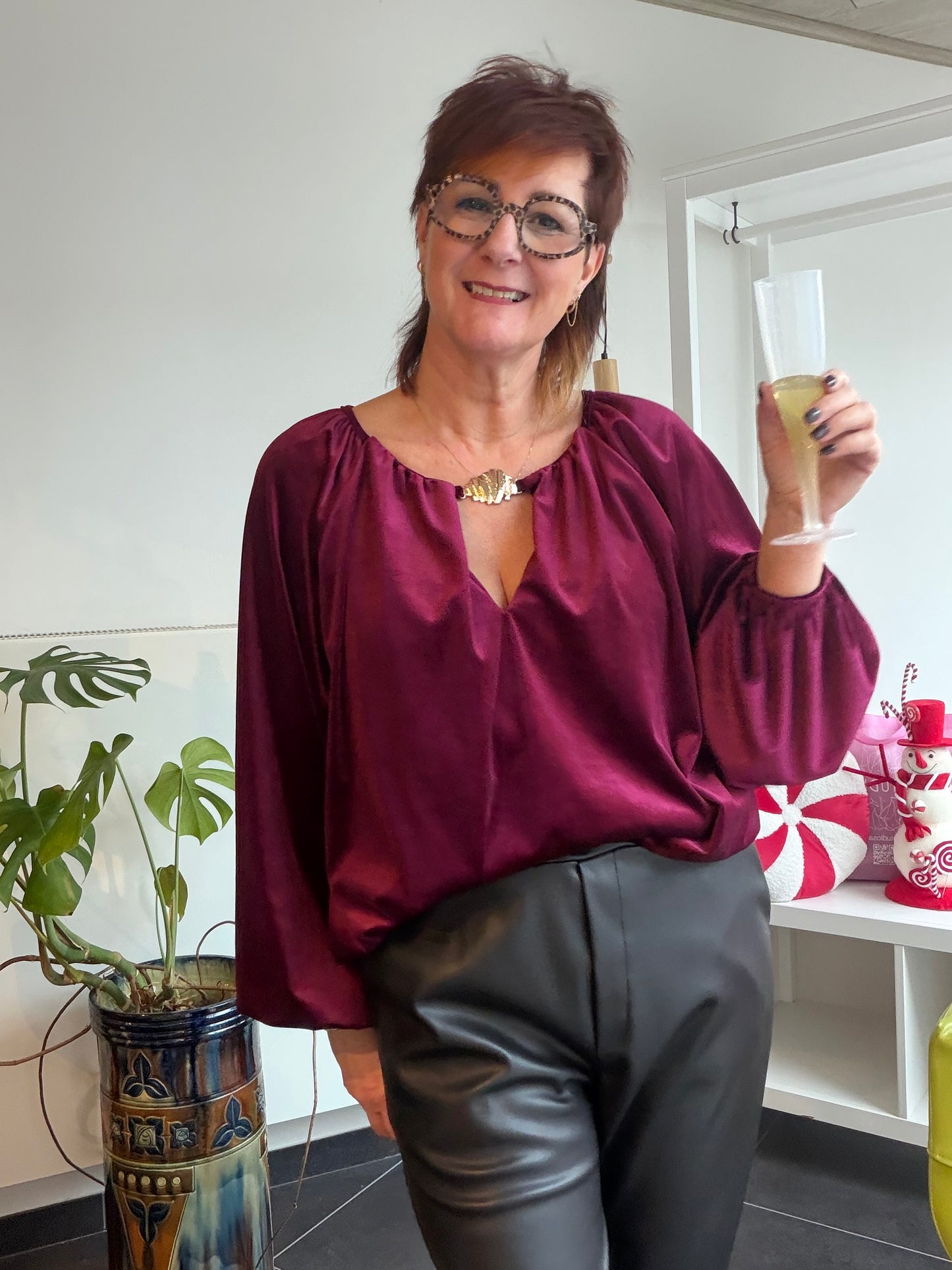 Fluweel met een hoekje af