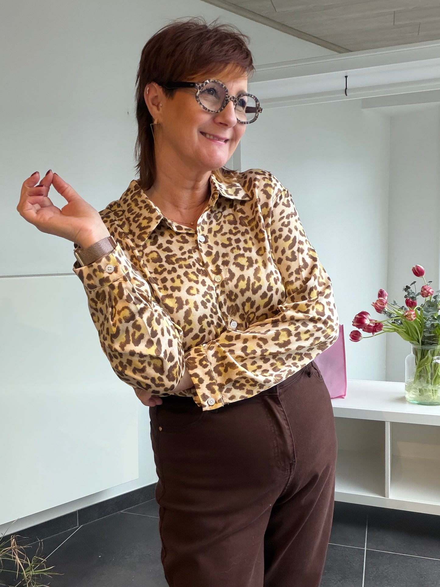 Leopard blouse Spring Edition