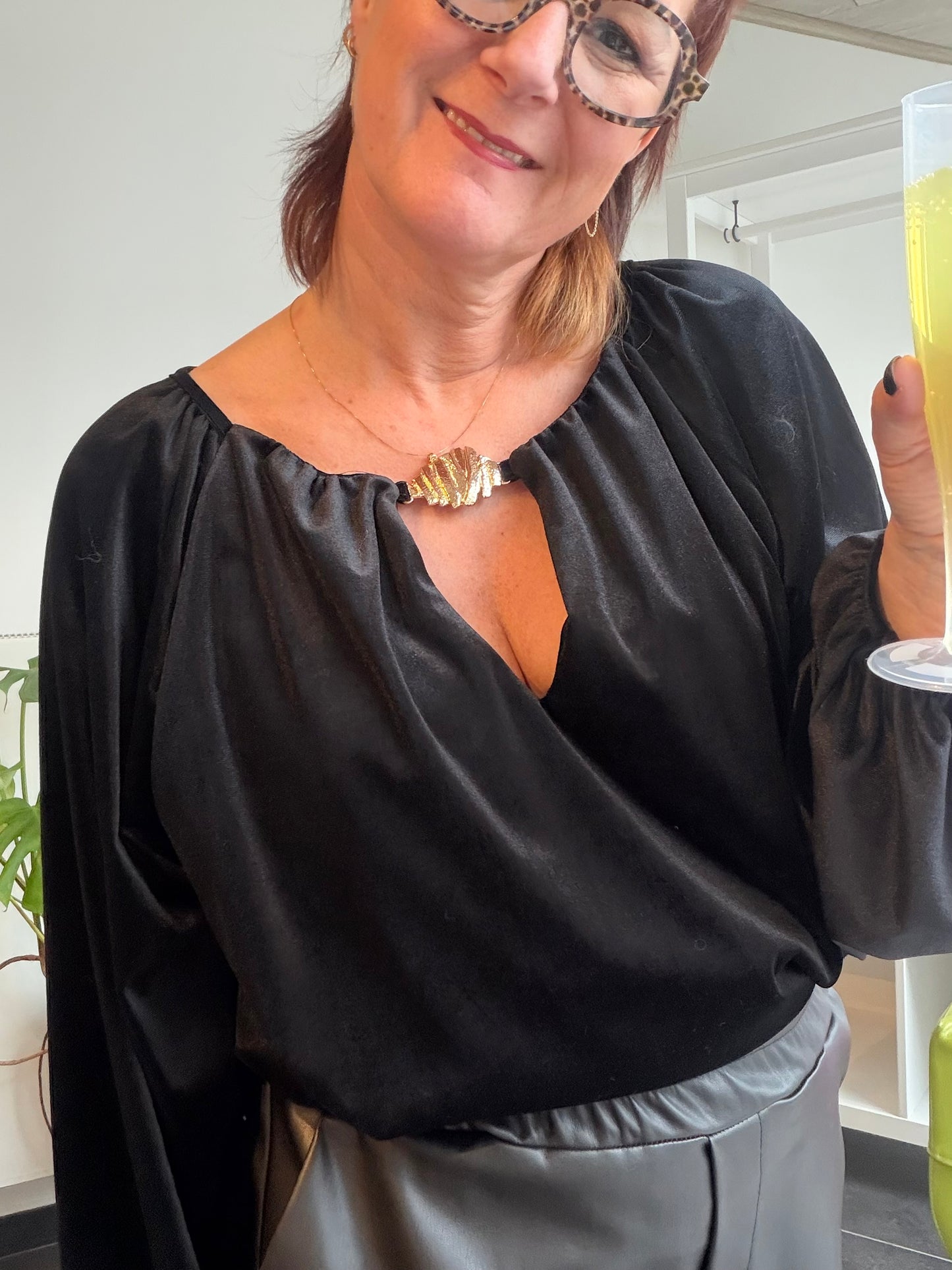 Fluweel met een hoekje af