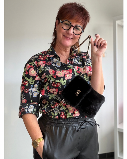 ✨ Fluffy GSM-Tasje – Handsfree, Stylish & Super Soft ✨