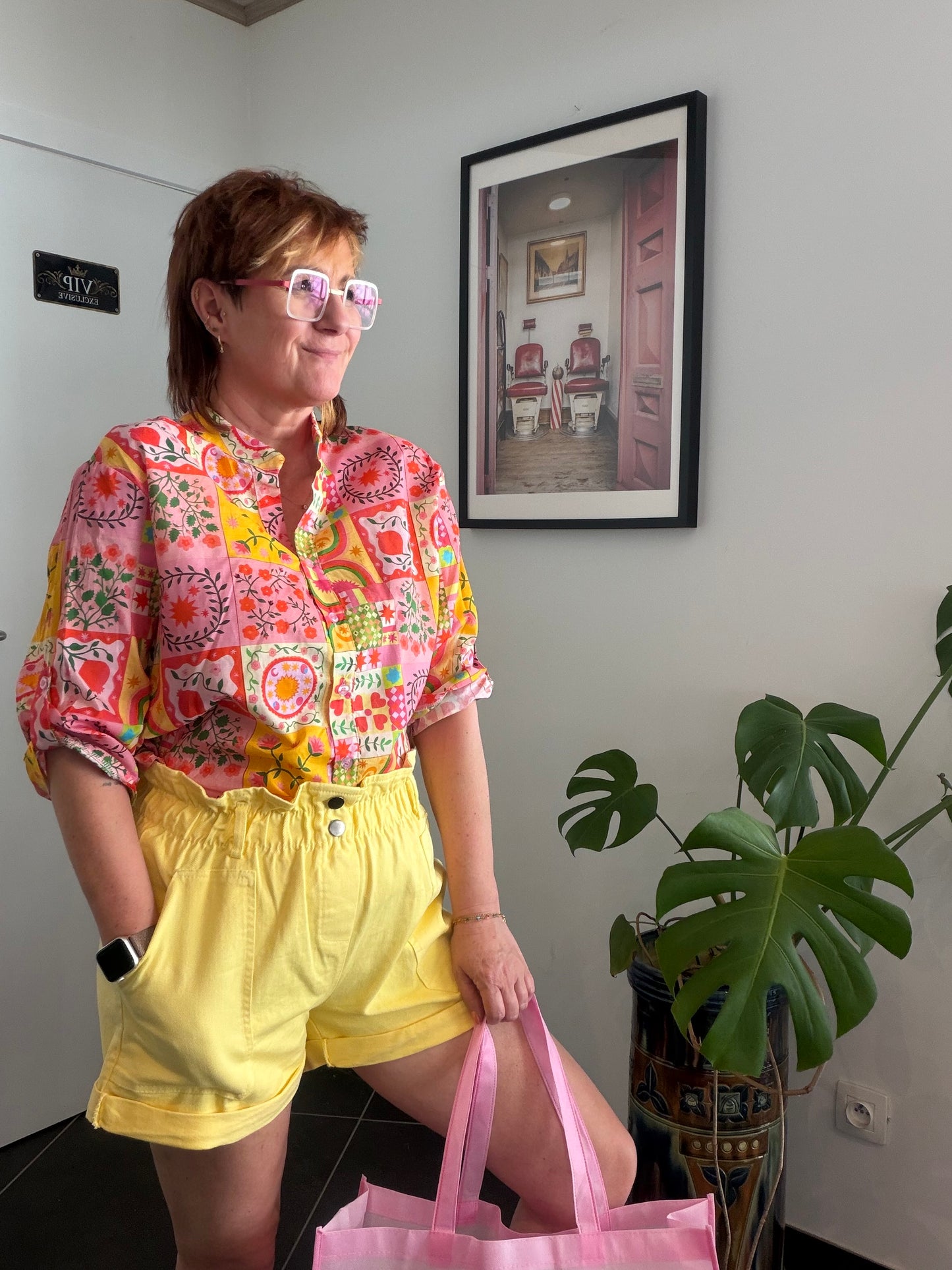 Zomershort met comfortabele tailleband 🌞