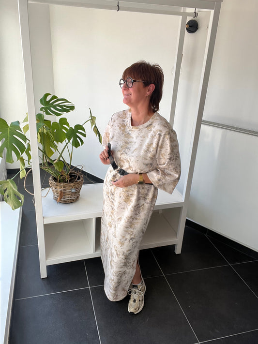 Jurk in sweaterstyle