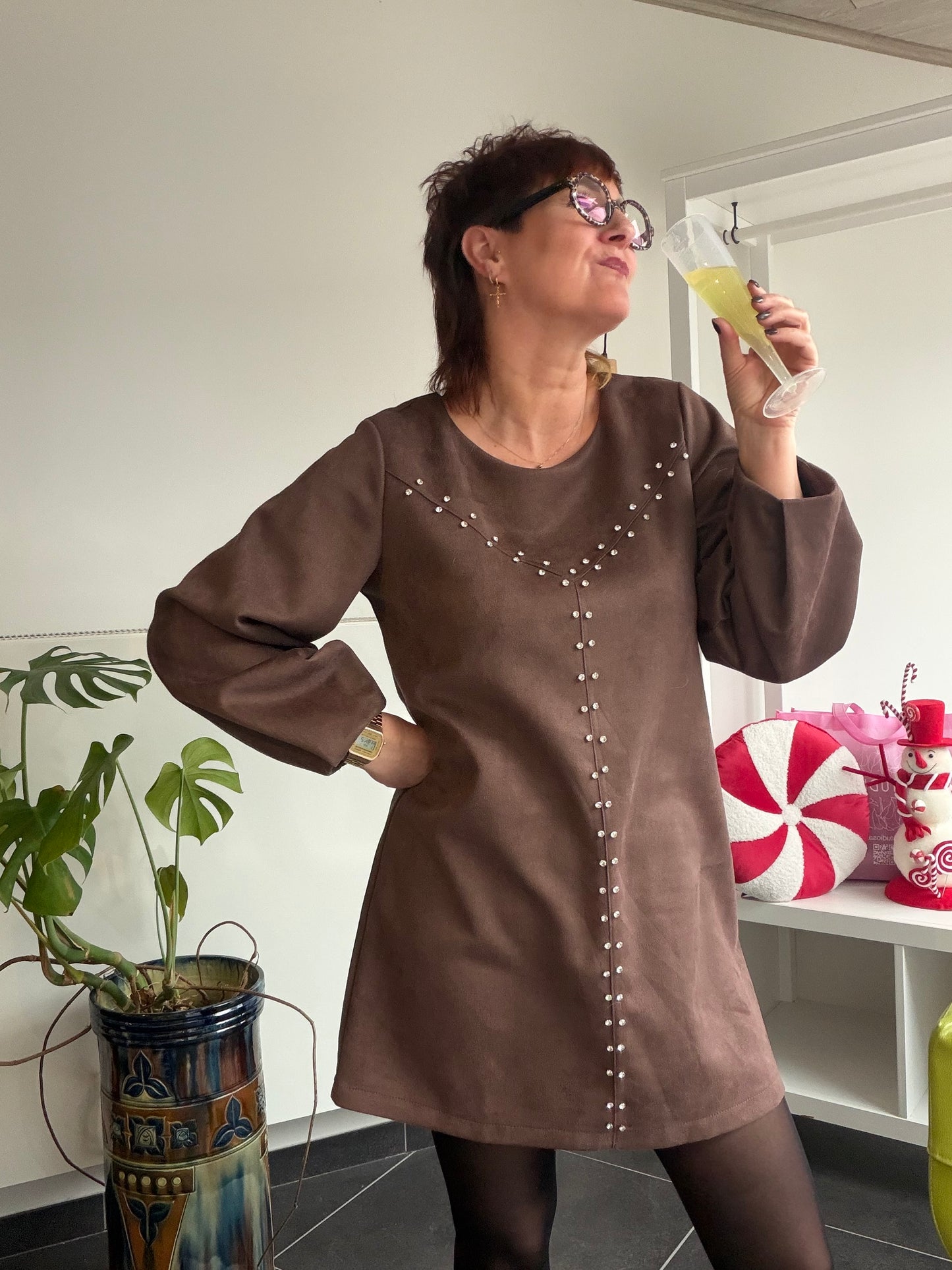 Soft Touch Dress – One Size Elegance