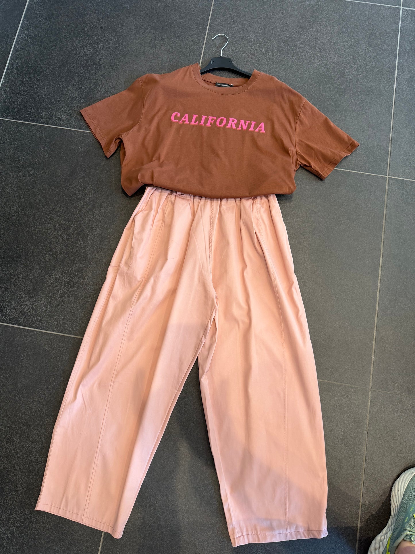 Soft Pink Comfort Broek