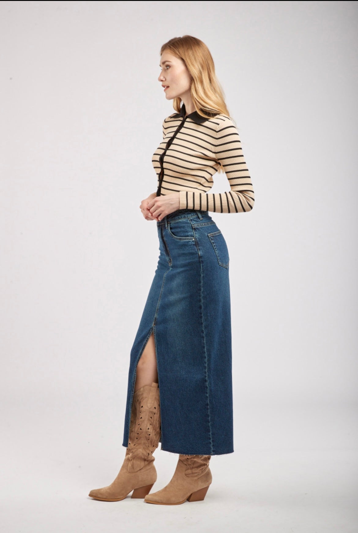 Jeans rok Toxik3