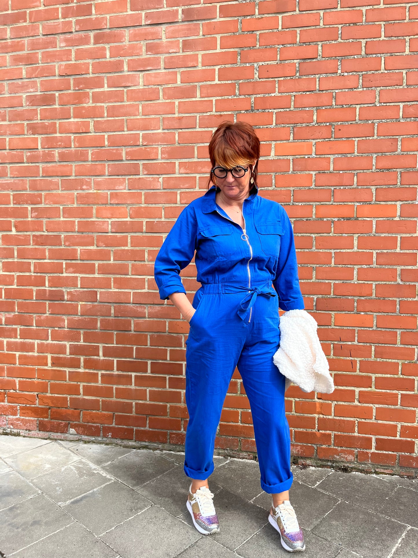 Blauwe Jumpsuit